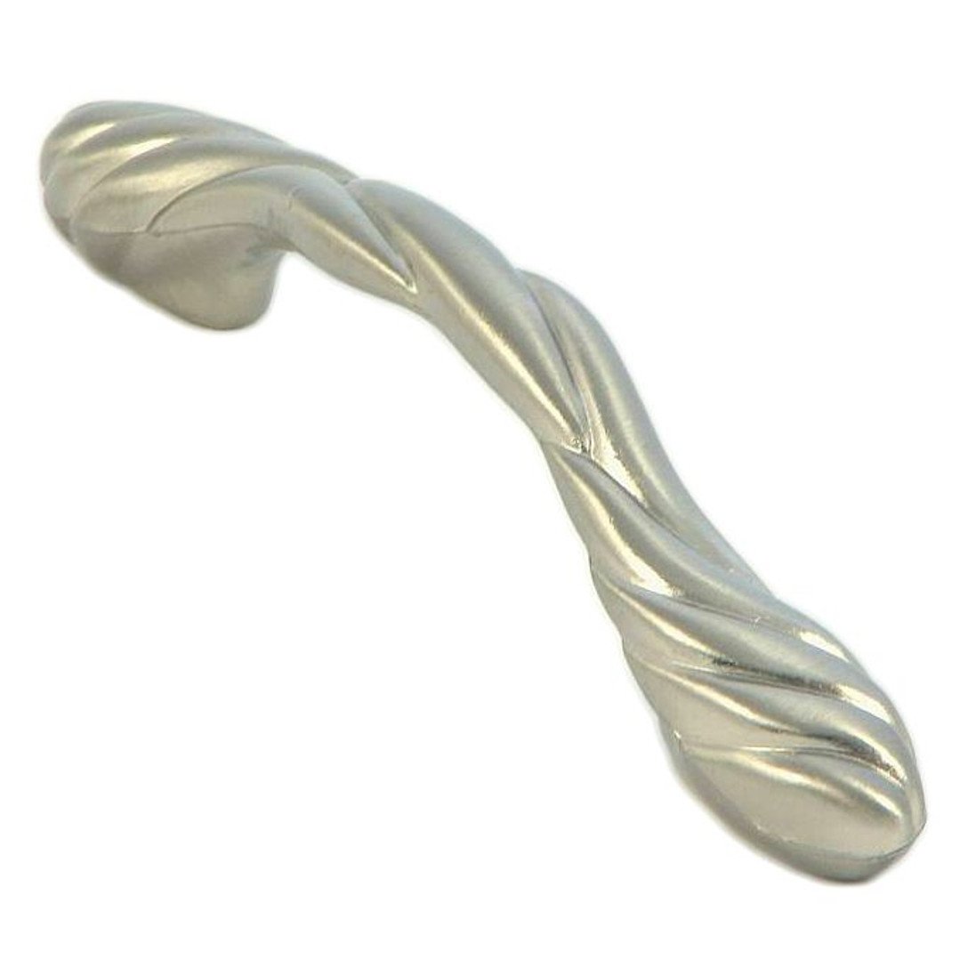 Braided 4-3/4" Cabinet Pull in Satin Nickel